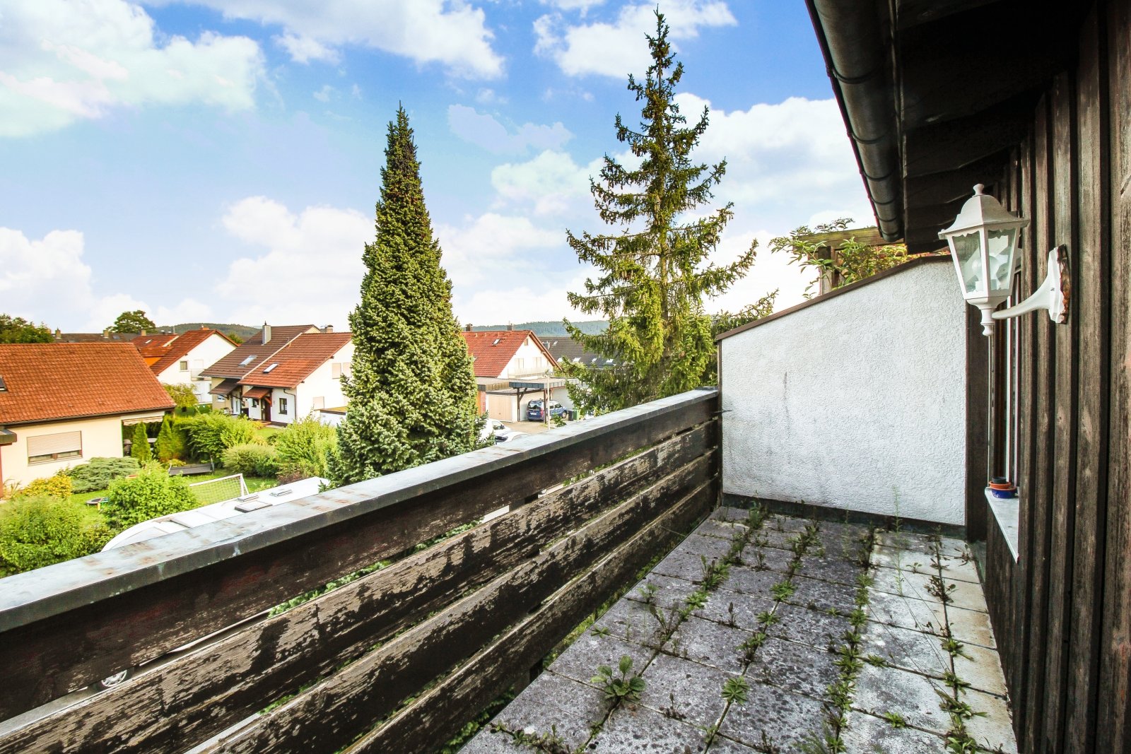 Terrasse im Dachgeschoss